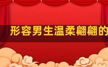 形容男生温柔翩翩的句子